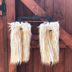 Fur boot covers